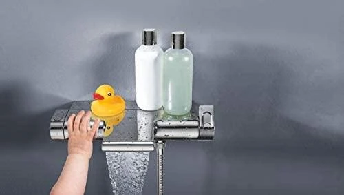 Termostatinis vonios maišytuvas Grohe, Grohtherm 2000 su lentynėle