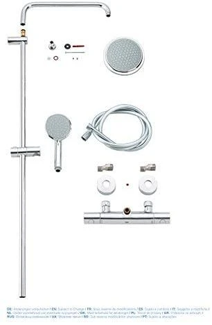 Grohe Tempesta Cosmo160 termostatinė dušo sistema. chromas (yra naujas 26670000)