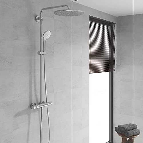Termostatinė dušo sistema Grohe Euphoria System 310, 26075001, chromo