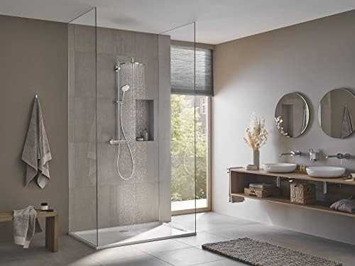 Termostatinė dušo sistema Grohe Euphoria System 310, 26075001, chromo
