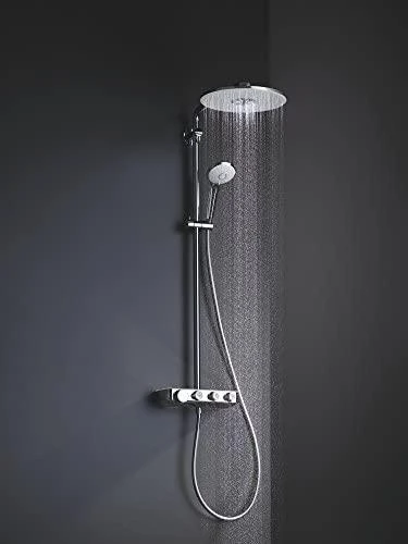 Grohe SmartControl Euphoria Duo 310 termostatinė dušo sistema, chromas/balta