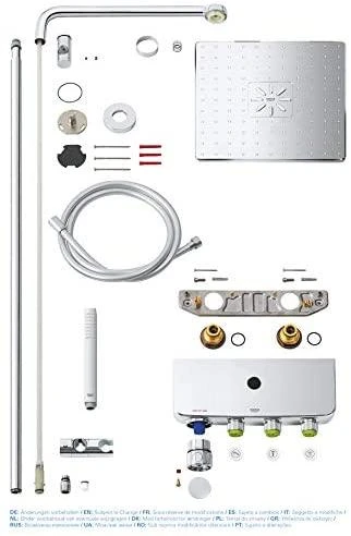 Dušo komplektas Grohe Euphoria SmartControl System 310 Cube Duo 26508000