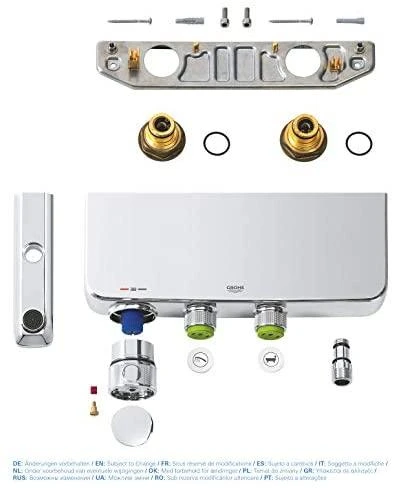 Grohe Grohtherm SmartControl termostatinis vonios maišytuvas, chromas
