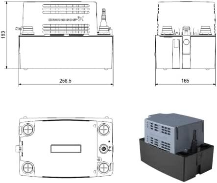 Sourcing Grundfos kondensato nuleidimo siurblys CONLIFT1 LS