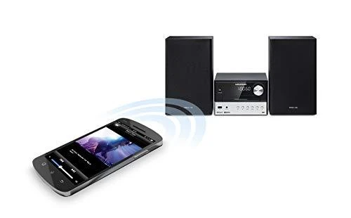 Muzikinis centras Grundig CMS 3000 BT DAB+, home audio micro system, juodas, sidabrinis, 30 W