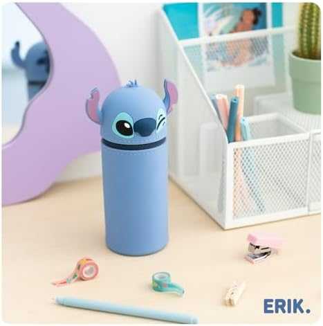 Grupoerik Silikoninis pieštukų dėklas Stitch - Tuba