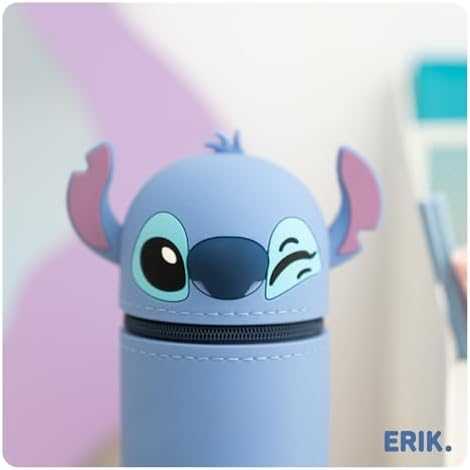 Grupoerik Silikoninis pieštukų dėklas Stitch - Tuba