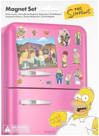 ERIK The Simpsons Moe's Tavern Die-cut magnet set