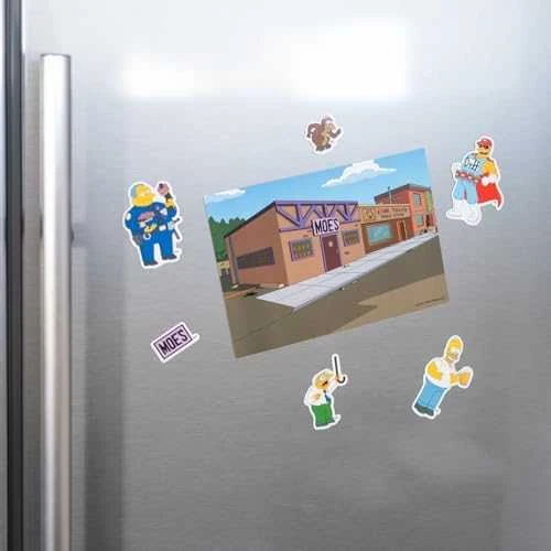 ERIK The Simpsons Moe's Tavern Die-cut magnet set