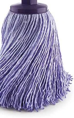 „Multi Mop“ siūlų/apvali šluostė mini „Mery Micro“ 200 g mikropluošto su šešiakampiais siūlais violetinė drėgna, 1 vnt.