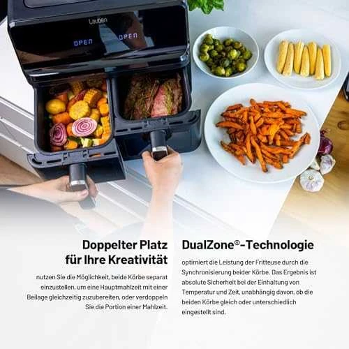 Lauben DualZone® oro gruzdintuvė 8000BC