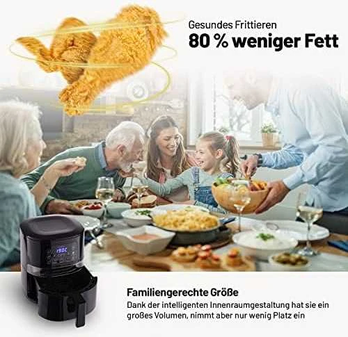 Karšto oro gruzdintuvė Lauben Hot Air Fryer 4000BC