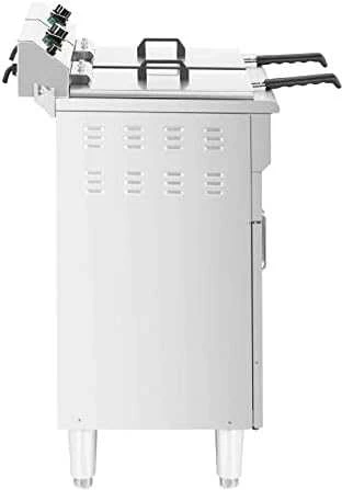 Royal Catering Dviguba atskirai pastatoma elektrinė gruzdintuvė su spintele 400 V 10000 W 26 l