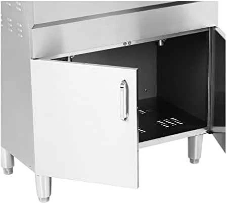 Royal Catering Dviguba atskirai pastatoma elektrinė gruzdintuvė su spintele 400 V 10000 W 26 l