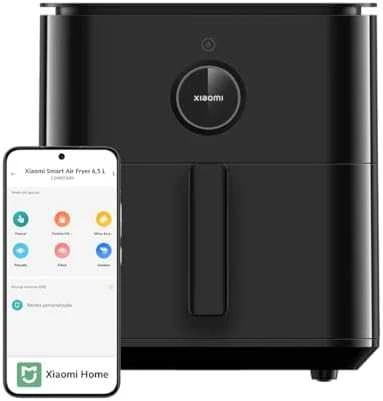 Xiaomi Gruzdintuvė Smart Air Fryer 6.5 L, Juoda