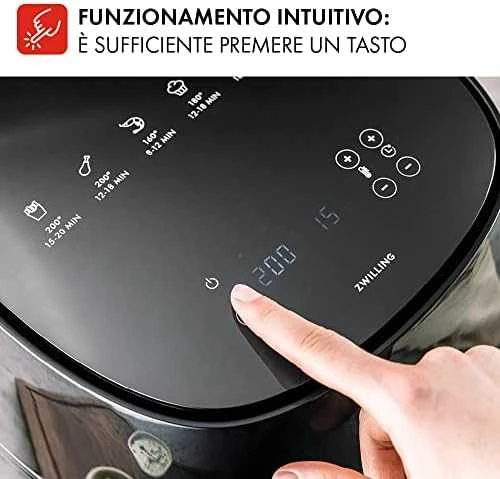 Gruzdintuvė ZWILLING Electrics fryer 36450-280-0 juodas