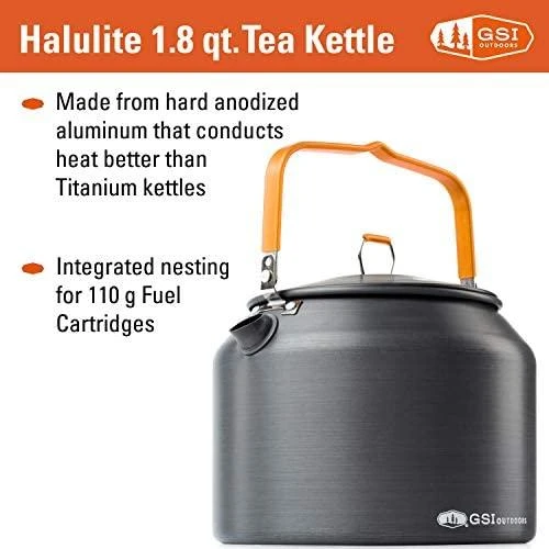 Gsi Outdoors JAV Arbatinukas GSI Halulite 1.8L Tea Virdulys