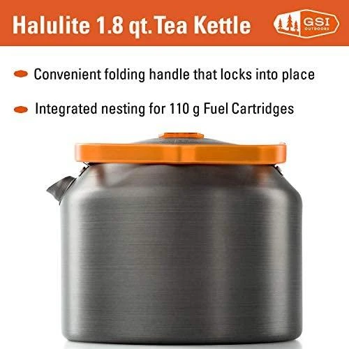 Gsi Outdoors JAV Arbatinukas GSI Halulite 1.8L Tea Virdulys