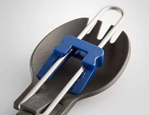 Kelioninis šakutšaukštis GSI Outdoors Folding Foon - Mėlyna