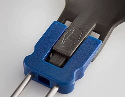 Kelioninis šakutšaukštis GSI Outdoors Folding Foon - Mėlyna