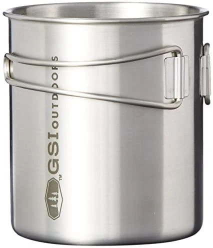 Turistinis puodelis GSI Outdoors Stainless Bottle Cup/Pot 710 ml
