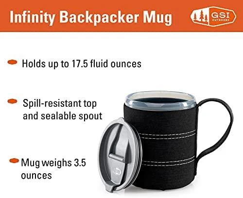 Turistinis puodelis GSI Outdoors Infinity Backpacker