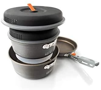 Gsi Outdoors JAV Puodų rinkinys GSI Pinnacle Base Camper Small