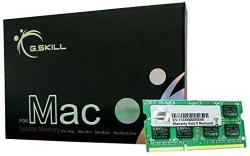 Operatyvioji atmintis  RAM G.SKILL DDR3, skirtas Apple 8GB 1600MHz CL9 SO-DIMM 1,5V