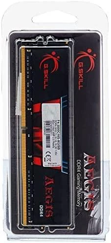 Stacionaraus kompiuterio atmintis G.Skill Aegis | 1x8 GB | DDR4 | 3000 MHz | ‎F4-3000C16S-8GISB