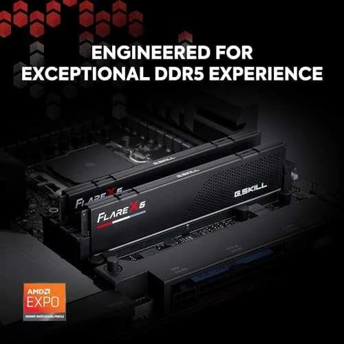 G.Skill | RAM | Flare X5 | 64 GB | DDR5 | 6000 MHz | PC/serveris | Registered No | ECC No