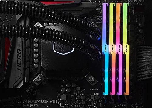 RAM G.SKILL F4-3200C16Q-32GTZR G.Skill Trident Z RGB DDR4 32GB (4x8GB) 3200MHz CL16 1.35V XMP 2.0