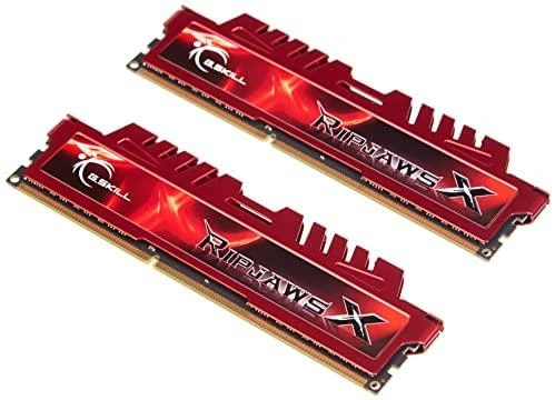 RAM G.SKILL F3-12800CL10D-16GBXL DDR3 16GB G.Skill RipjawsX rinkinys (2x8GB) 1600MHz CL10 1.5V XMP