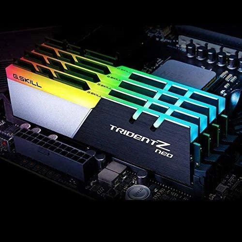 RAM G.SKILL F4-3600C16D-32GTZNC G.Skill Trident Z Neo (skirta AMD) DDR4 32GB (2x16GB) 3600MHz CL16 1.35V XMP 2.0