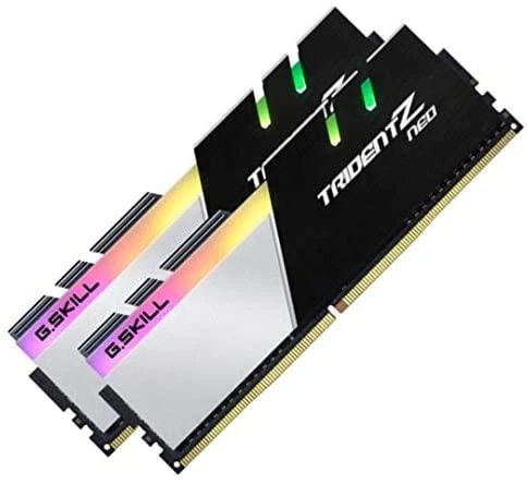 RAM G.Skill DIMM 32 GB 3200 (2x 16 GB) Dual-Kit (juodas/wei. F4-3200C16D-32GTZN. Trident Z Neo. INTEL XMP)