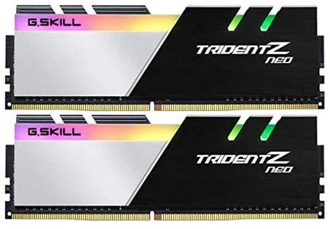 RAM G.Skill DIMM 32 GB 3200 (2x 16 GB) Dual-Kit (juodas/wei. F4-3200C16D-32GTZN. Trident Z Neo. INTEL XMP)
