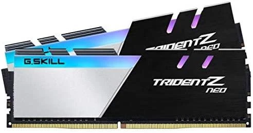 RAM G.Skill DIMM 32 GB 3200 (2x 16 GB) Dual-Kit (juodas/wei. F4-3200C16D-32GTZN. Trident Z Neo. INTEL XMP)