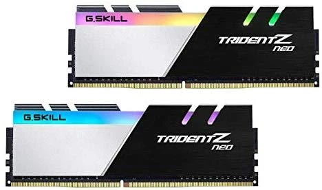 RAM G.Skill DIMM 32 GB 3200 (2x 16 GB) Dual-Kit (juodas/wei. F4-3200C16D-32GTZN. Trident Z Neo. INTEL XMP)