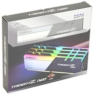 RAM G.SKILL F4-3600C18Q-32GTZN G.Skill Trident Z Neo (skirta AMD) DDR4 32GB (4x8GB) 3600MHz CL18 1.35V XMP 2.0