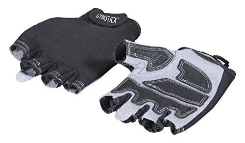Pirštinės fitnesui GYMSTICK 61135 S juodas/pilkas