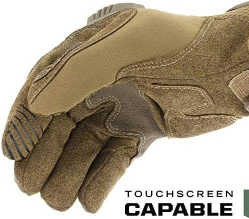 Mechanix Wear Pirštinės Mechanix M-Pact® Coyote 11/XL dydis. Velcro, TrekDry®, dirbtinė oda, delno, krumplių, Armortex®, pirštų apsauga, D30® apsauga nuo vibracijos