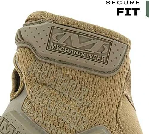 Mechanix Wear Pirštinės Mechanix M-Pact® Coyote 11/XL dydis. Velcro, TrekDry®, dirbtinė oda, delno, krumplių, Armortex®, pirštų apsauga, D30® apsauga nuo vibracijos