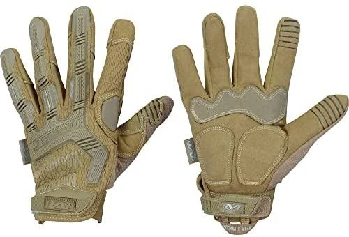 Mechanix Wear Pirštinės Mechanix M-Pact® Coyote 11/XL dydis. Velcro, TrekDry®, dirbtinė oda, delno, krumplių, Armortex®, pirštų apsauga, D30® apsauga nuo vibracijos