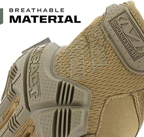 Mechanix Wear Pirštinės Mechanix M-Pact® Coyote XXL dydis. Velcro, TrekDry®, dirbtinė oda, delno, krumplių, Armortex®, pirštų apsauga, D30® apsauga nuo vibracijosvibracijos