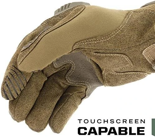 Mechanix Wear Pirštinės Mechanix M-Pact® Coyote XXL dydis. Velcro, TrekDry®, dirbtinė oda, delno, krumplių, Armortex®, pirštų apsauga, D30® apsauga nuo vibracijosvibracijos