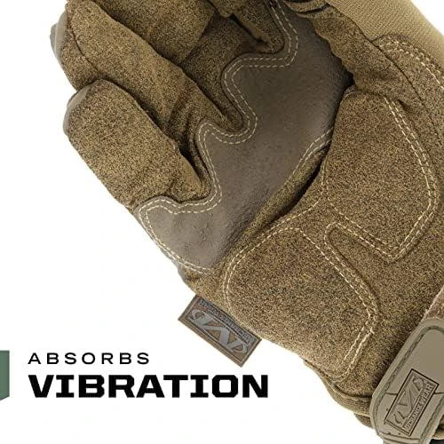 Mechanix Wear Pirštinės Mechanix M-Pact® Coyote XXL dydis. Velcro, TrekDry®, dirbtinė oda, delno, krumplių, Armortex®, pirštų apsauga, D30® apsauga nuo vibracijosvibracijos