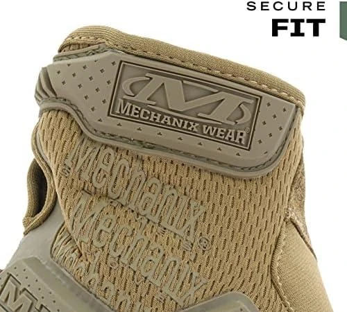 Mechanix Wear Pirštinės Mechanix M-Pact® Coyote XXL dydis. Velcro, TrekDry®, dirbtinė oda, delno, krumplių, Armortex®, pirštų apsauga, D30® apsauga nuo vibracijosvibracijos