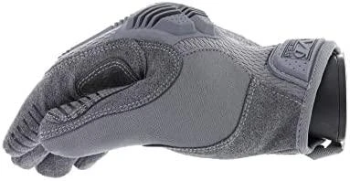 Mechanix Wear Pirštinės Mechanix M-Pact® Wolf Pilkas pilkos S dydis. Velcro, TrekDry®, dirbtinė oda, krumplių apsauga, antivibracinė deldo sritis