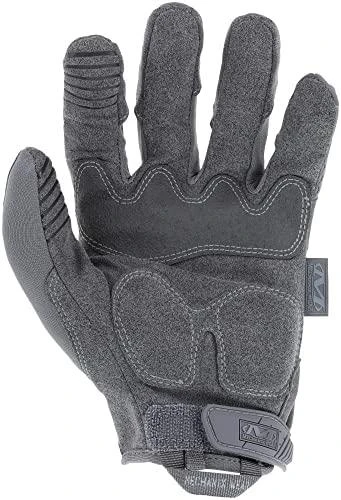 Mechanix Wear Pirštinės Mechanix M-Pact® Wolf Pilkas pilkos S dydis. Velcro, TrekDry®, dirbtinė oda, krumplių apsauga, antivibracinė deldo sritis