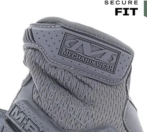 Mechanix Wear Pirštinės Mechanix M-Pact® Wolf Pilkas pilkos S dydis. Velcro, TrekDry®, dirbtinė oda, krumplių apsauga, antivibracinė deldo sritis