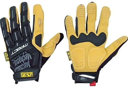 Mechanix Wear Pirštinės Mechanix Material4X M-Pact® XL dydis. Velcro, TrekDry®, dirbtinė oda 4X, delno, krumplių, Armortex®, pirštų apsauga, D30® apsauga nuo vibracijos